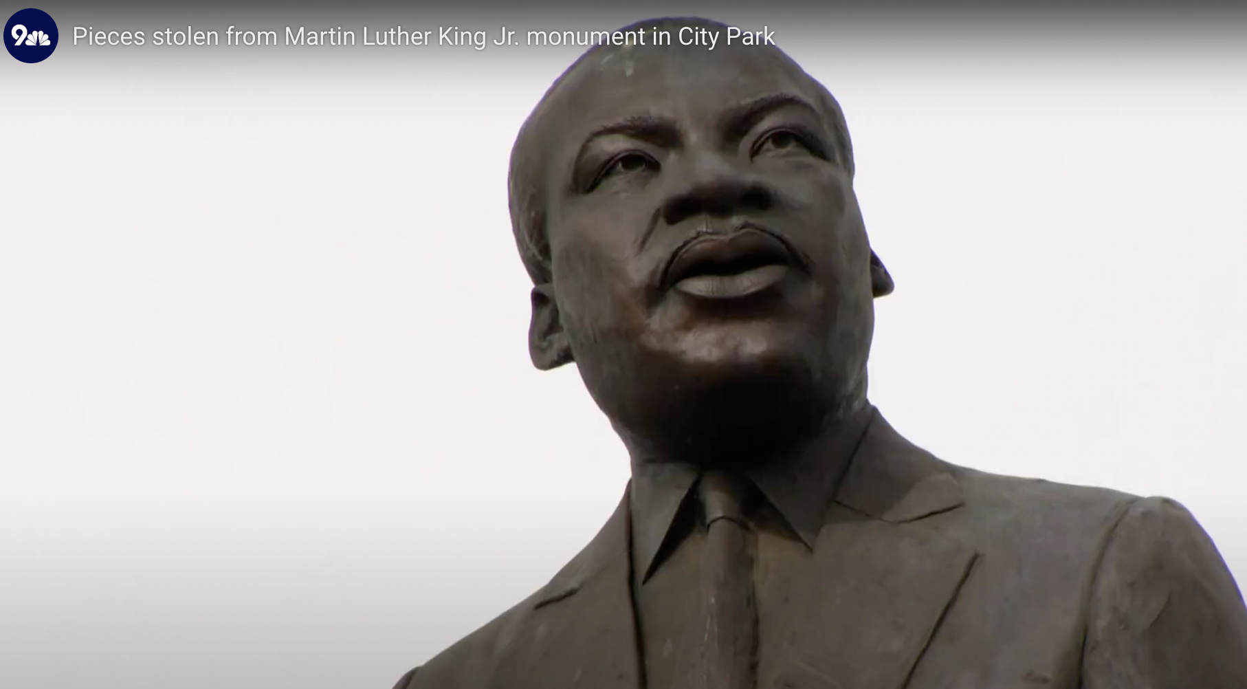 Parts of a Martin Luther King Jr. memorial in Denver have been stolen