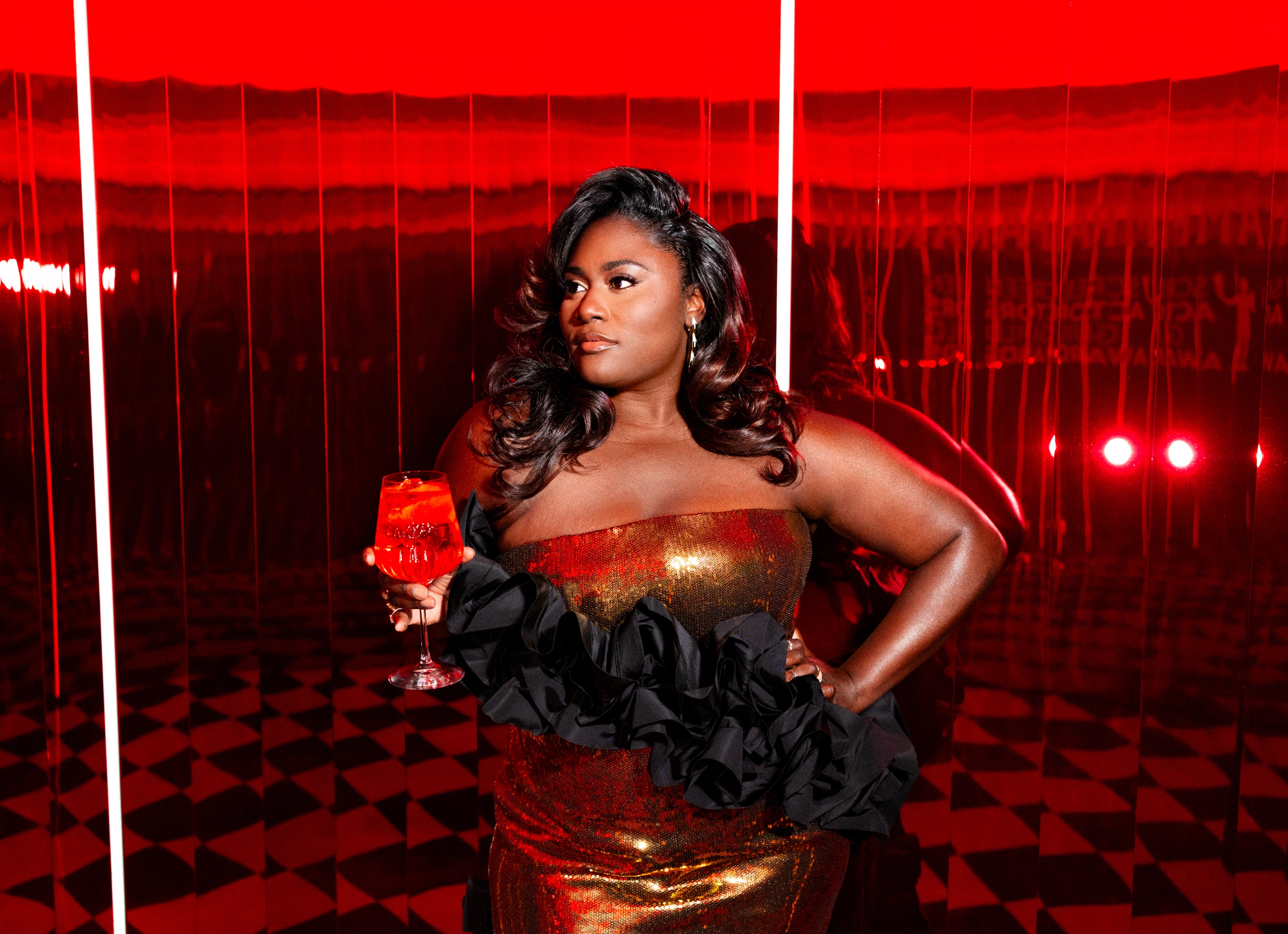 SAG Awards-nominee Danielle Brooks is ready to toast at ceremony