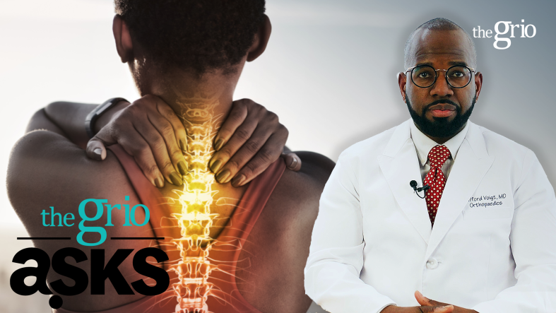 Dr. Clifford Voigt , orthopaedic surgeon at One Brooklyn Health, discusses back pain with theGrio.
