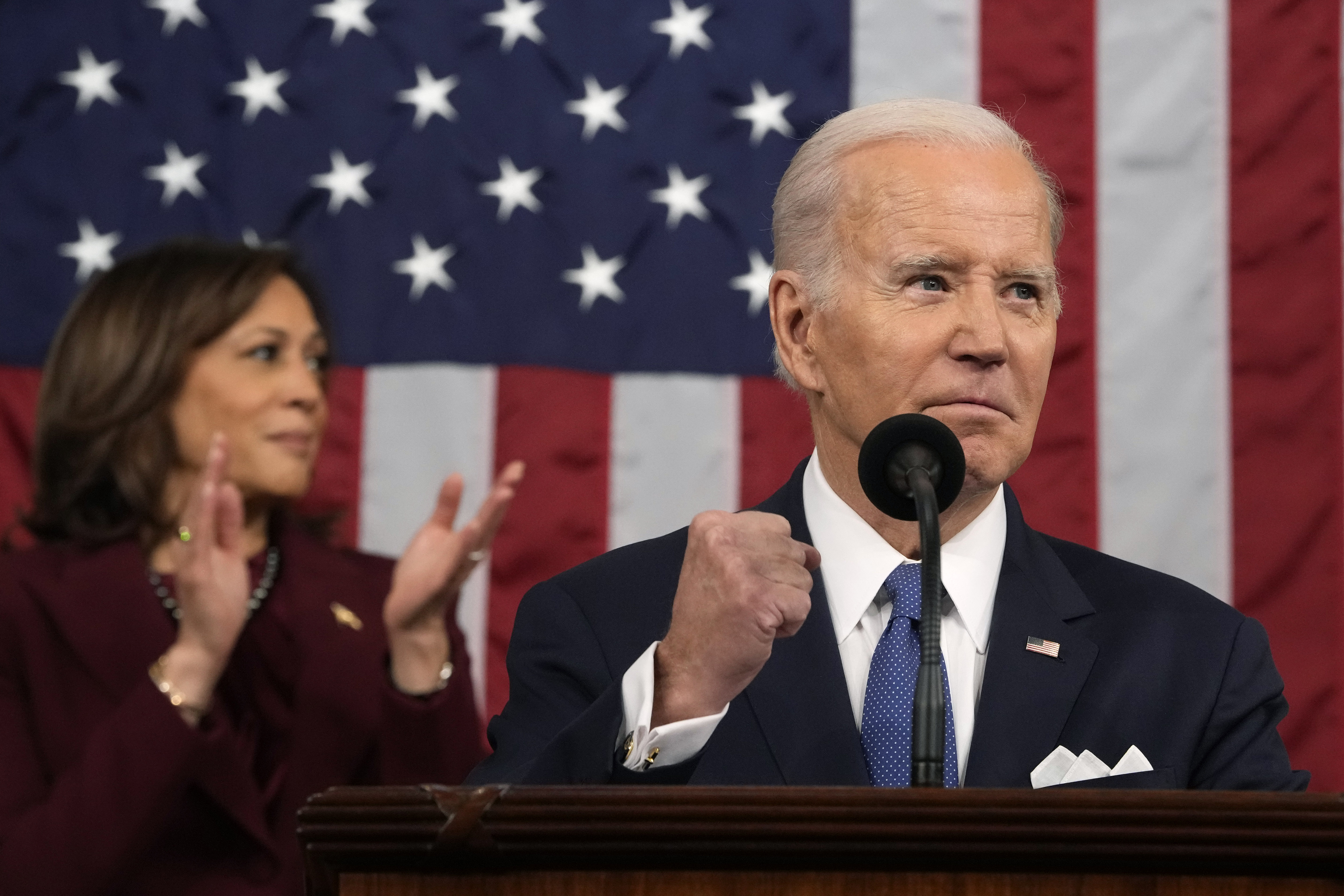 Vice President Kamala Harris and President Joe Biden