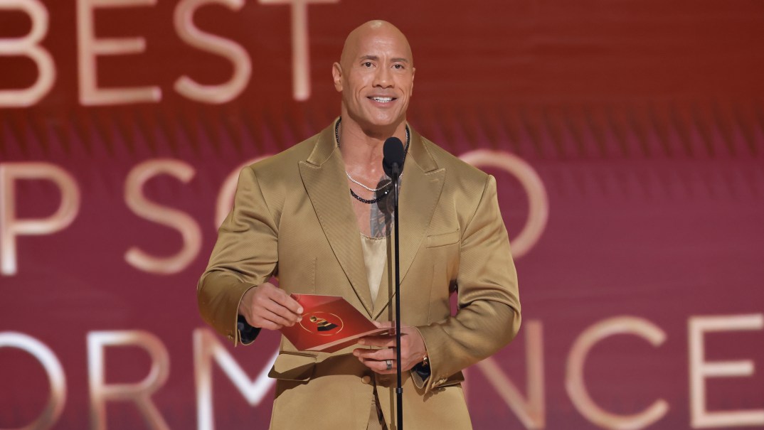 Actor Dwayne Johnson