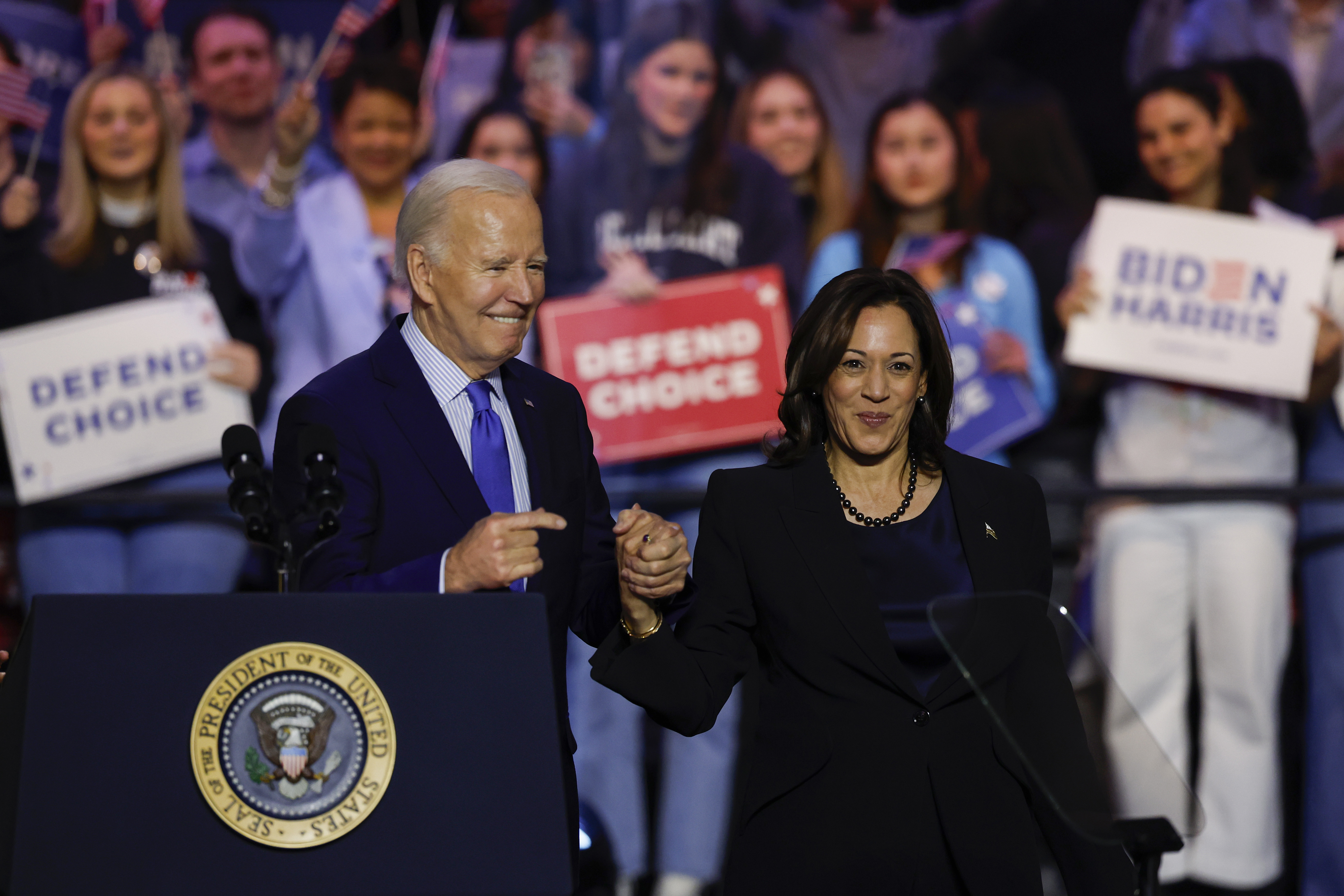 President Joe Biden and Vice President Kamala Harris