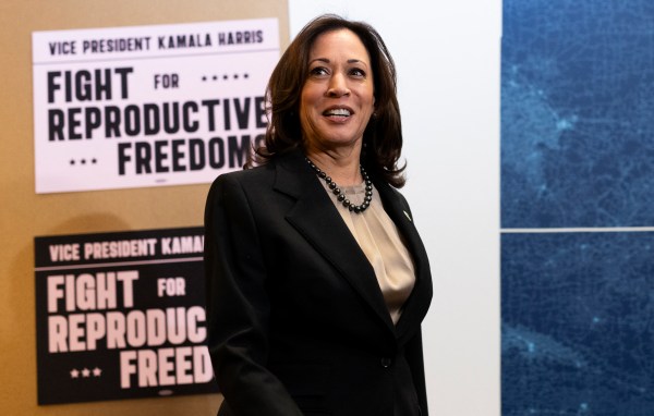 Historic abortion clinic visit by Harris appeals to important voting bloc: Black and brown women