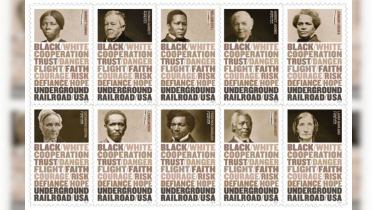 Underground Railroad stamps honor those who helped people who were enslaved reach freedom