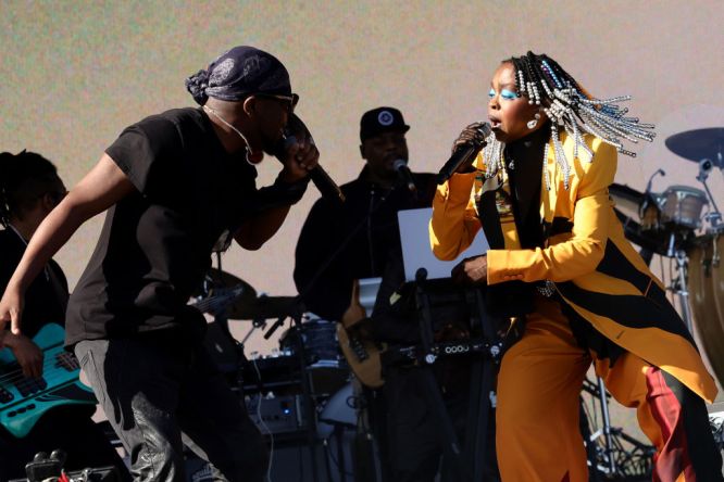 Lauryn Hill, Wyclef Jean reunite during YG Marley’s Coachella set