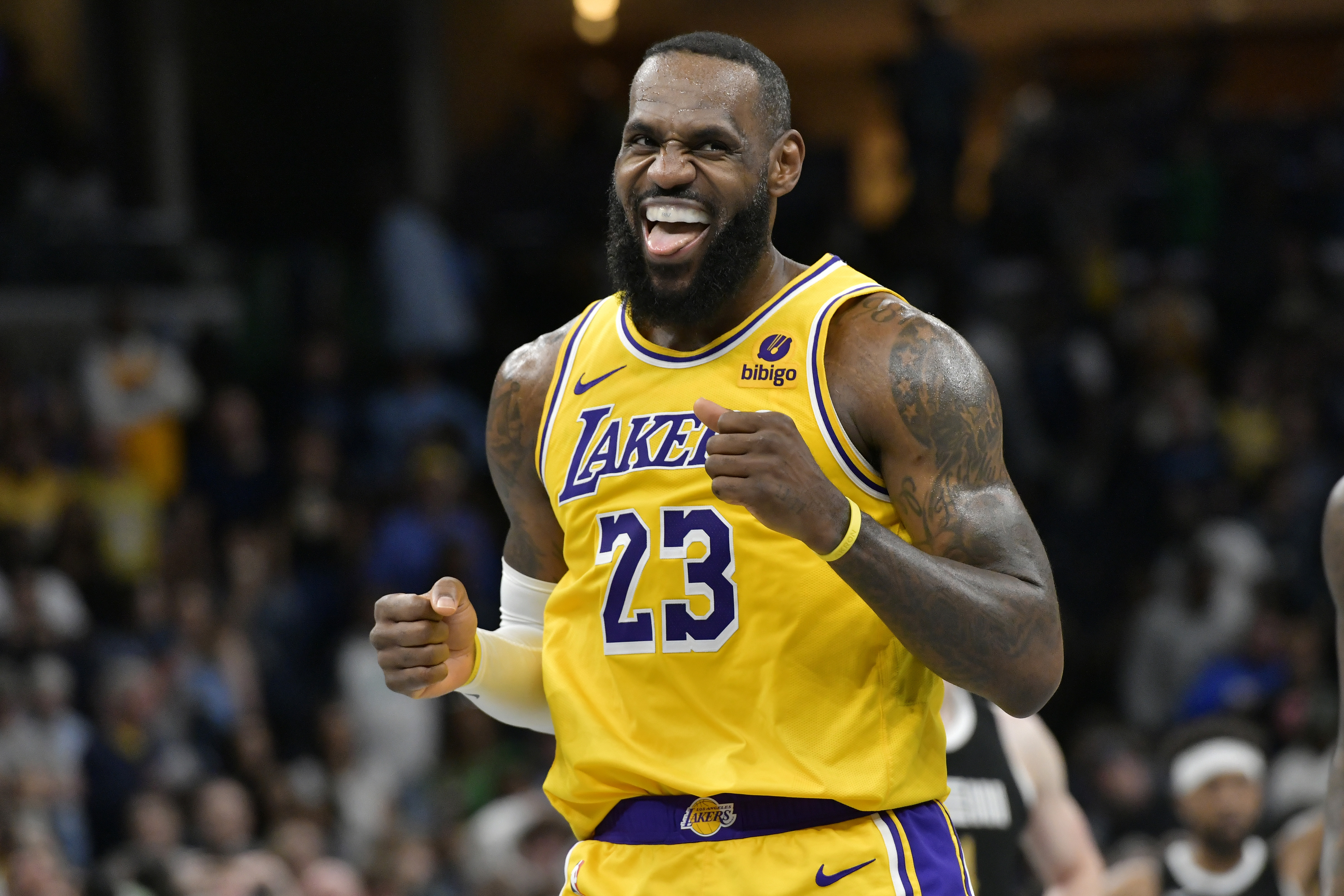 Los Angeles Lakers forward LeBron James