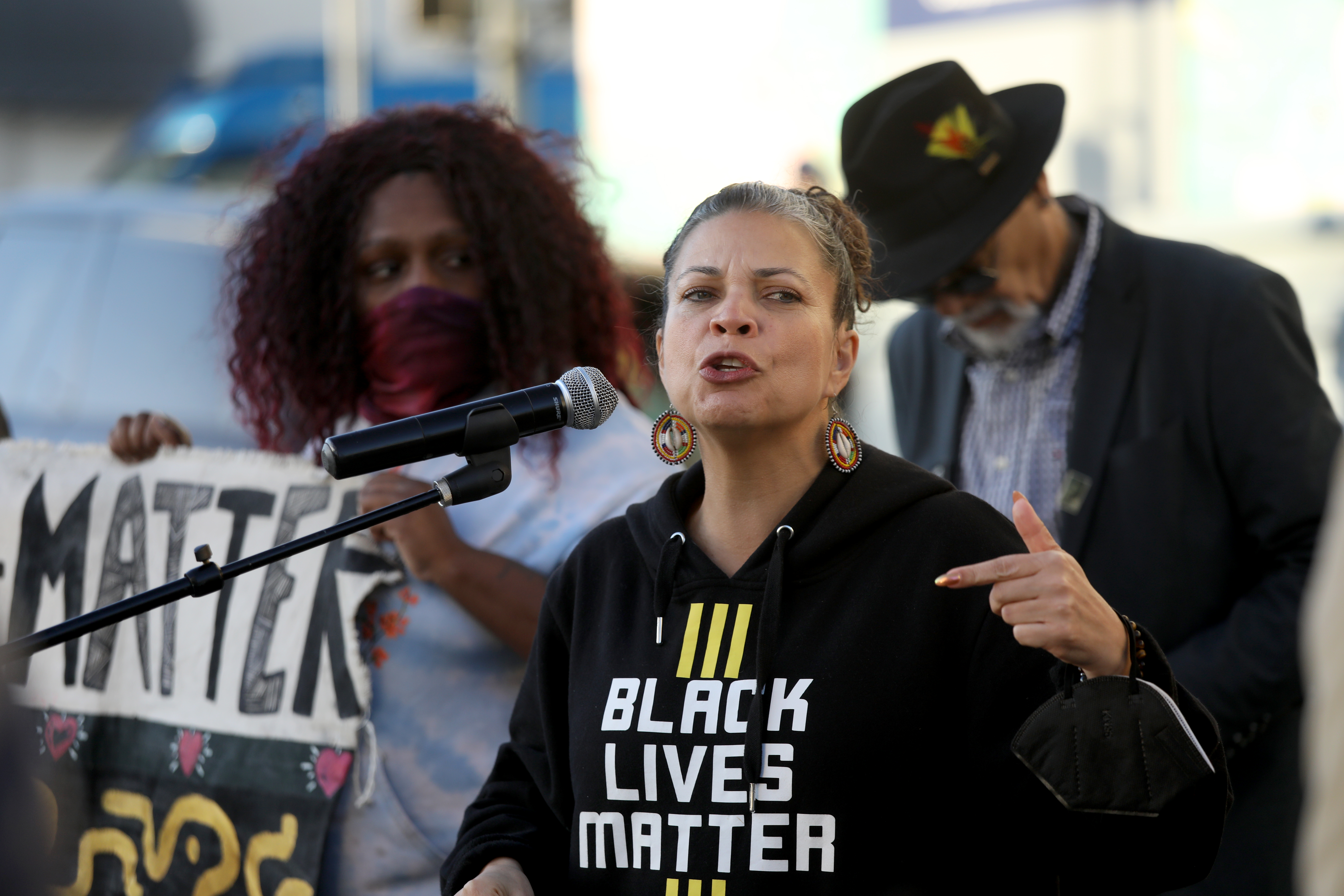 Melina Abdullah, co-founder of Black Lives Matter Los Angeles