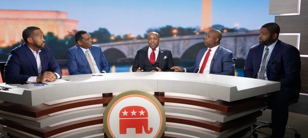 Critics mock Tim Scott’s new series with Black Republicans aimed at recruiting Black voters for Trump