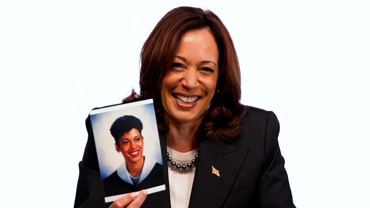 Vice President Kamala Harris shares her ‘hair-story’ — including her first signature style