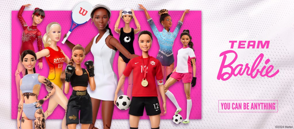 Venus Williams, Venus Williams Barbie, Venus Williams Barbie doll, Venus Williams Barbie Role Model, Barbie Dream Gap Project, Voice in Sports, gender equality in sports, girls in sports, women in sports, Black women in sports, female Olympians, Barbie, Barbie Role Models, Barbie dolls, Mattel, theGrio.com