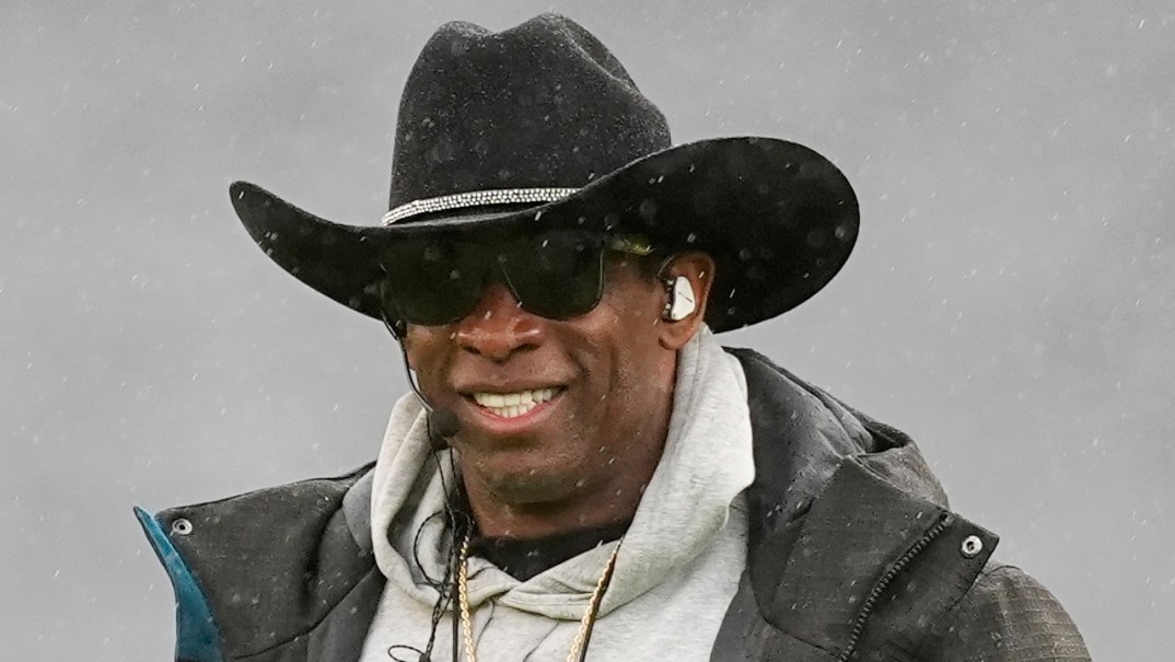 Colorado head coach Deion Sanders