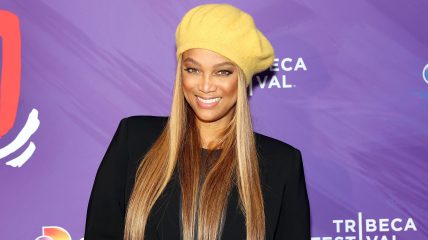 Tyra Banks, How old is Tyra Banks, Tyra Banks at 50, Tyra Banks hot flashes, Tyra Banks menopause, menopause, hot flashes, Tyra Banks beauty secrets, Vaseline beauty secret, Is Tyra Banks a mom, ANTM, America's Next Top Model, women and aging, Black women and aging, Black celebrity women over 50, beauty over 50, theGrio.com