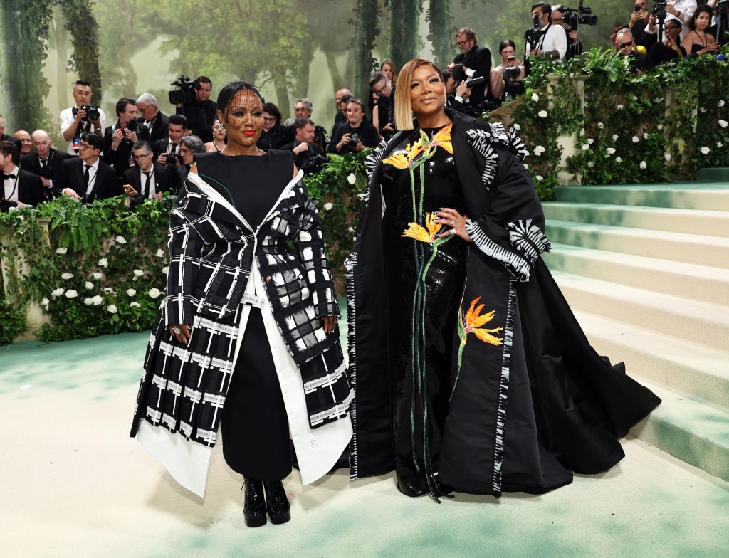 Dancer Eboni Nichols and musician and actor Queen Latifah