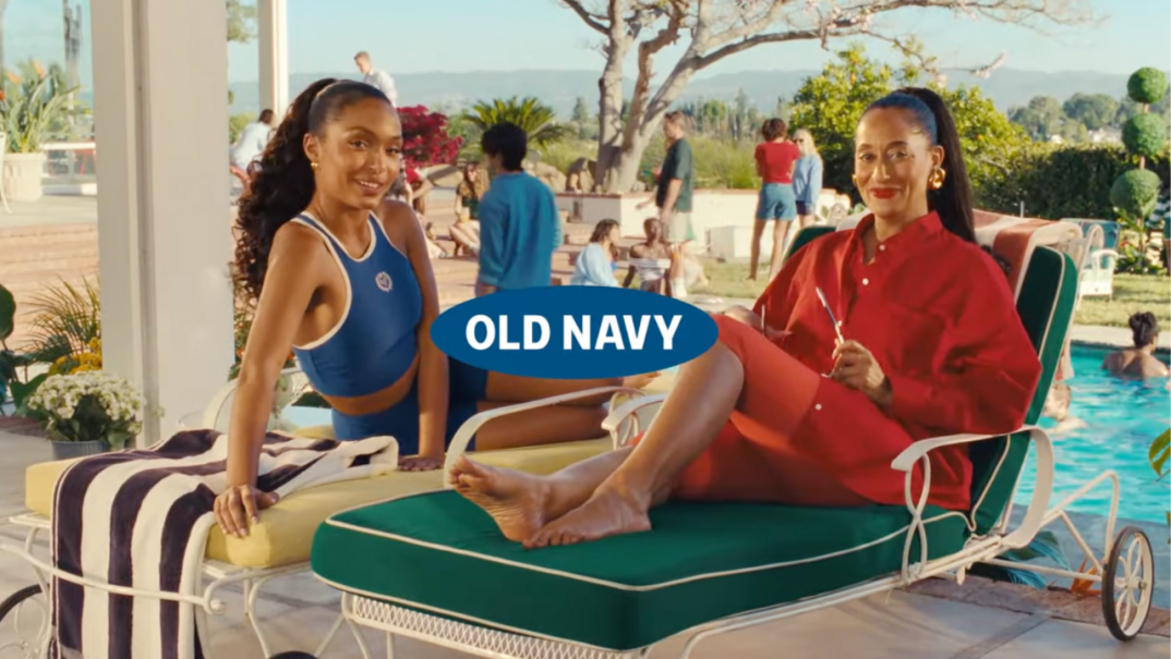 Yara Shahidi Old Navy, Tracee Ellis Ross Old Navy, Tracee Ellis Ross Yara Shahidi Old Navy, Tracee Ellis Ross Yara Shahidi Summering Old Navy, Old Navy 2024 Summer campaign, Who is in Old Navy's summer campaign?, Yara Shahidi Black-ish, Tracee Ellis Ross Black-ish, Tracee Ellis Ross Yara Shahidi reunion theGrio.com