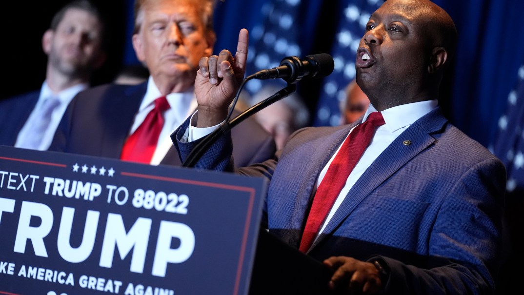 Donald Trump, Sen. Tim Scott, theGrio.com