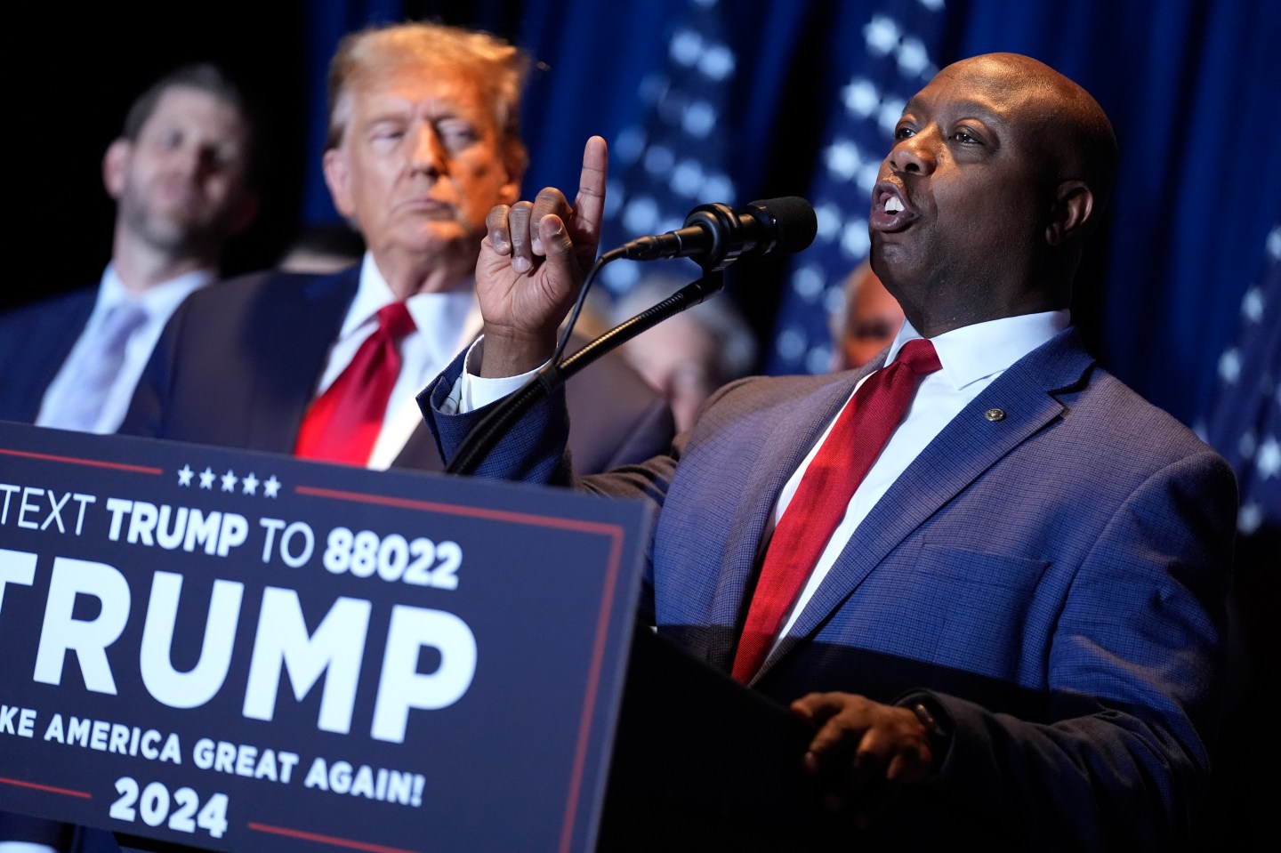 Donald Trump, Sen. Tim Scott, theGrio.com