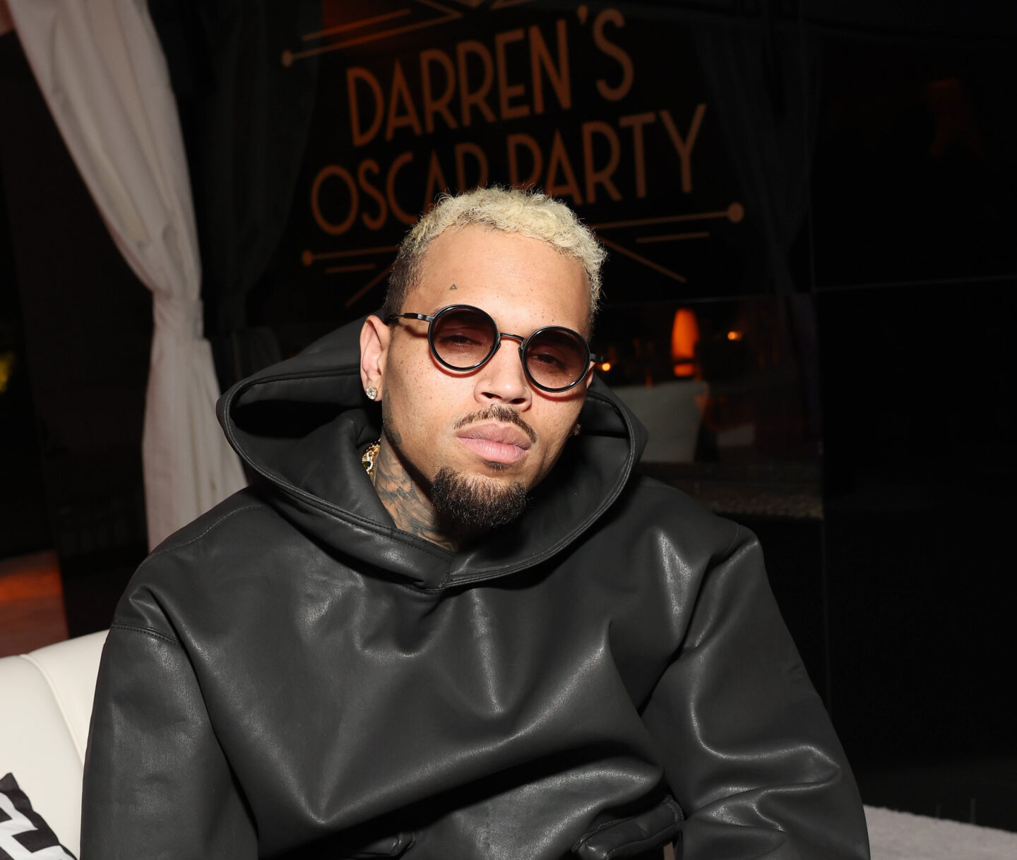 Darren Dzienciol Oscar Party 2024 Presented by Blush Chris Brown, thegrio.com