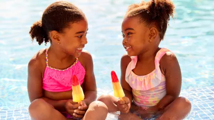 kids, summer time, pool, popsicles, thegrio.com