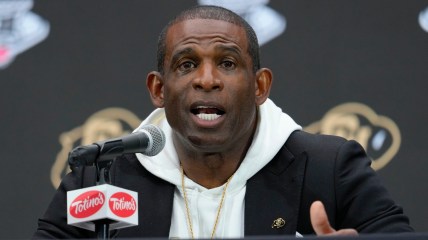 Deion Sanders, Colorado football, NCAA college football Big 12 media day, Las Vegas, theGrio.com