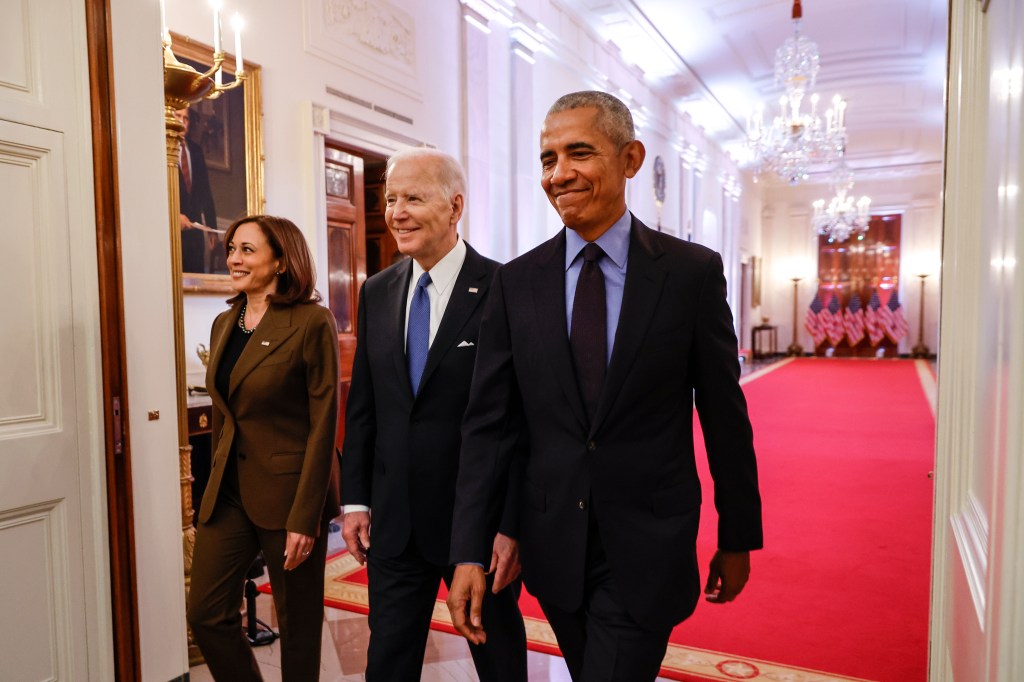 Kamala Harris, Barack Obama, Joe Biden, thegrio.com