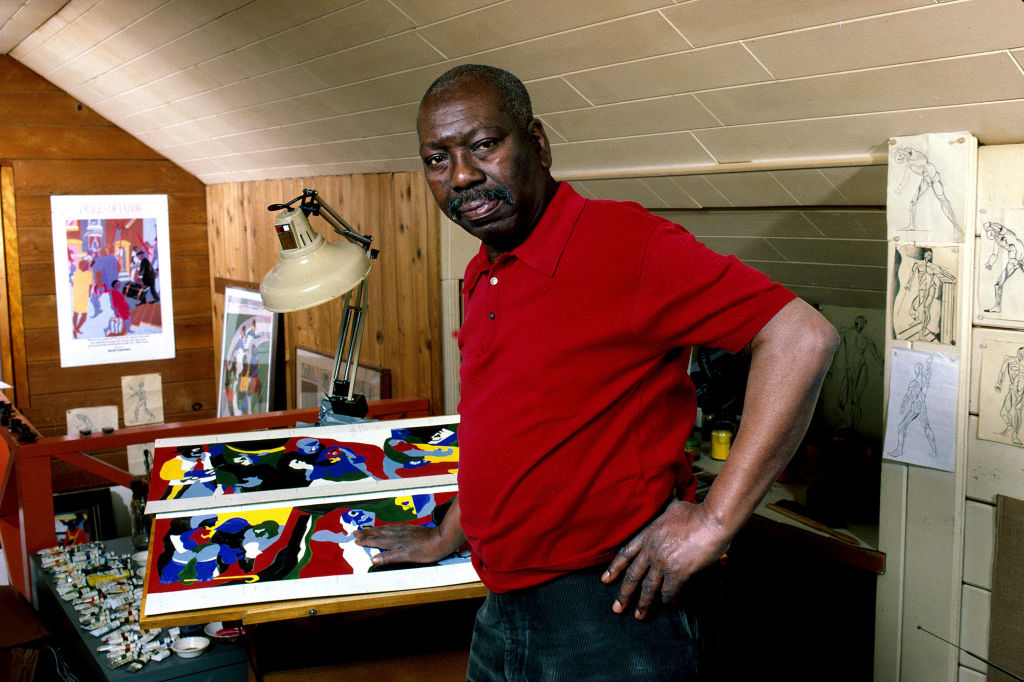 Painter Jacob Lawrence