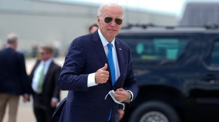 President Joe Biden, Air Force One, Dover Delaware, TheGrio.com