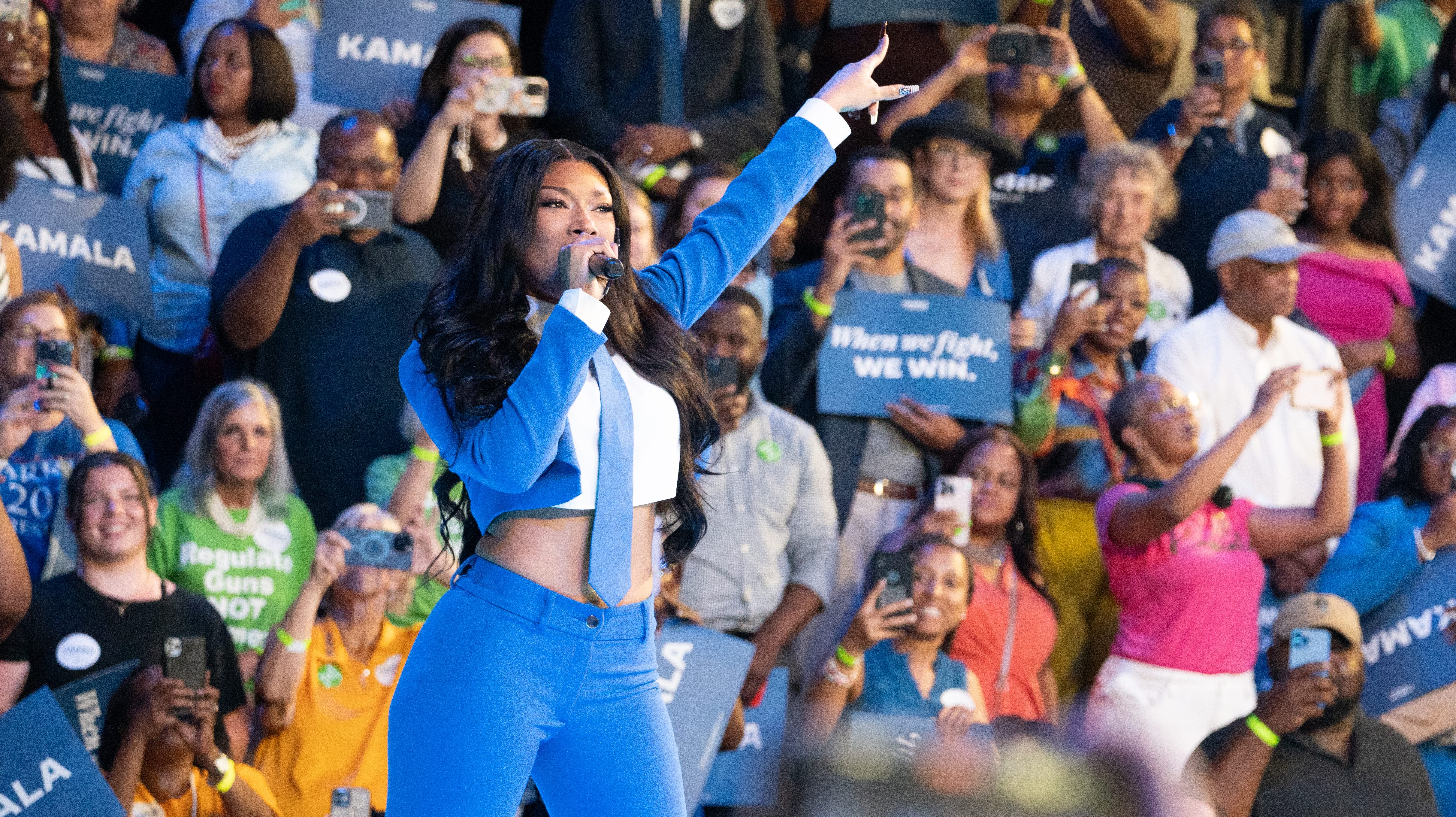 Megan Thee Stallion, Kamala Harris Atlanta rally, theGrio.com