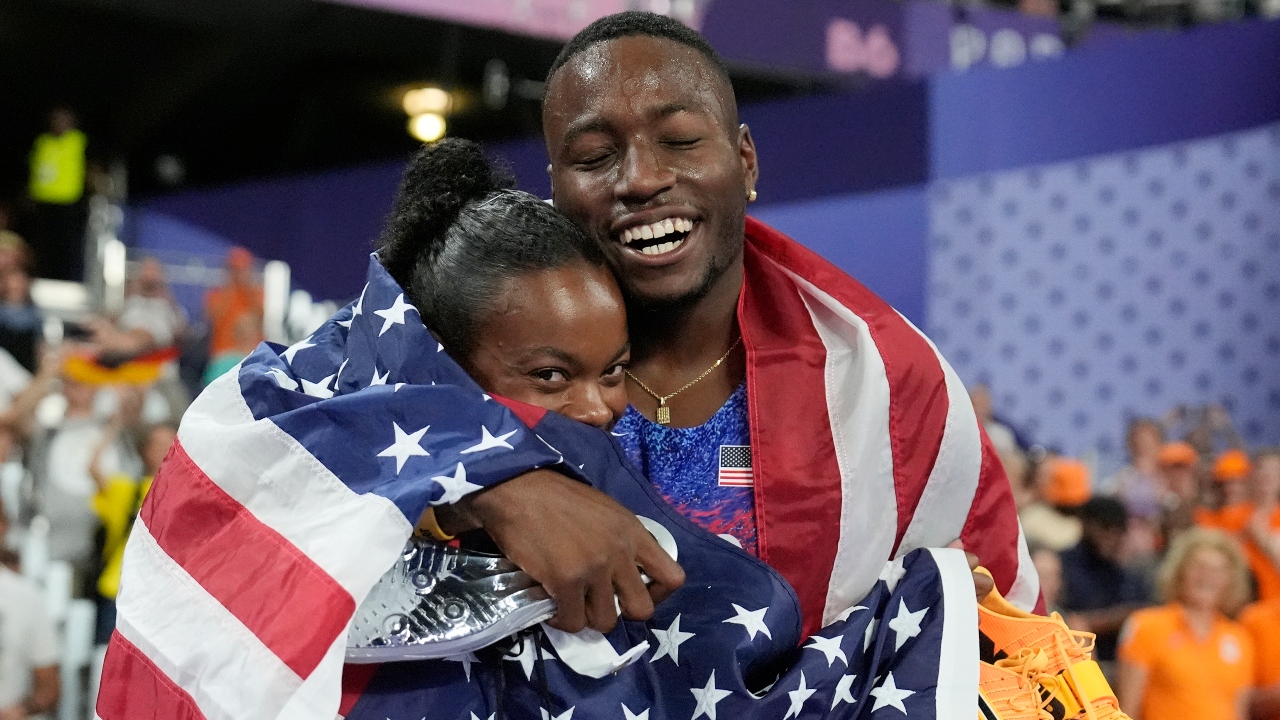 Black athletes shine as Team USA celebrates early and often on a night when US brought home 8 Olympic medals