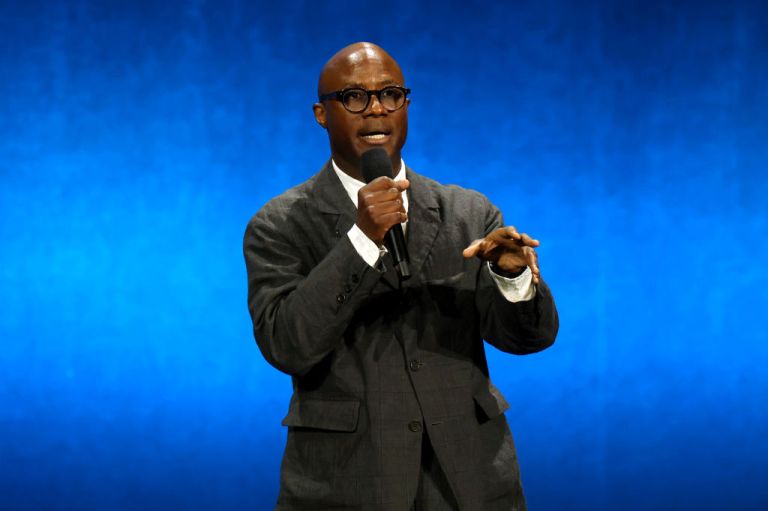 Director Barry Jenkins at CinemaCon 2024 - Walt Disney Studios Presentation