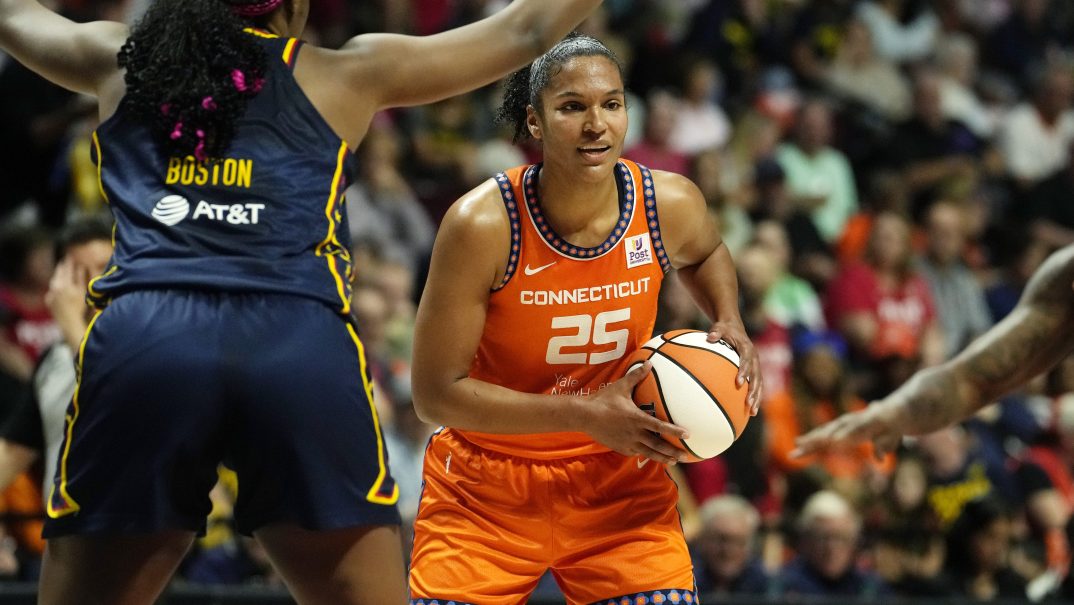 Alyssa Thomas, Connecticut Sun, WNBA, racism, homophobia, Indiana Fever, Caitlin Clark, theGrio.com