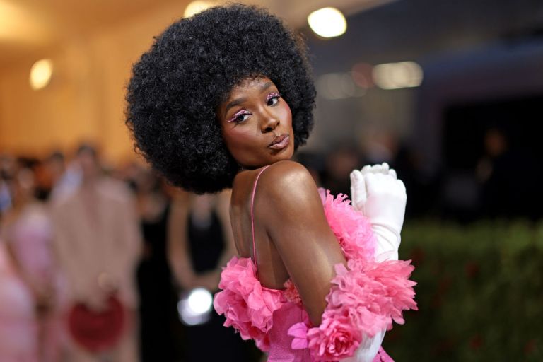 Actor Kiki Layne at The 2022 Met Gala Celebrating "In America: An Anthology of Fashion" - Arrivals