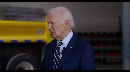 President Joe Biden and April Ryan speak about lead pipes and lead paint