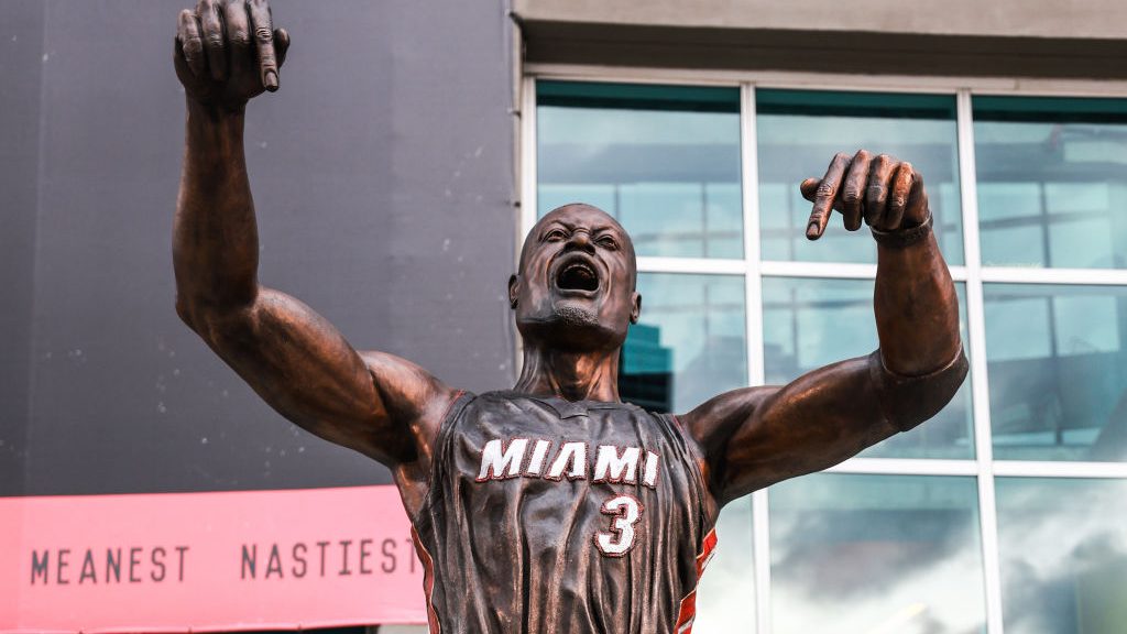 Dwyane Wade, Dwyane Wade statue, Miami Heat, theGrio.com