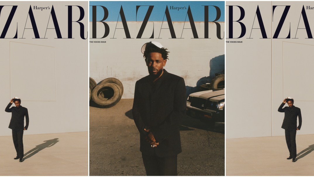 Kendrick Lamar, Kendrick Lamar Harper's Bazaar, Harper's Bazaar, Kendrick Lamar vulnerability, Kendrick Lamar childhood, Kendrick Lamar Harper's Bazaar Voices Issue, Kendrick Lamar cover 2024 theGrio.com