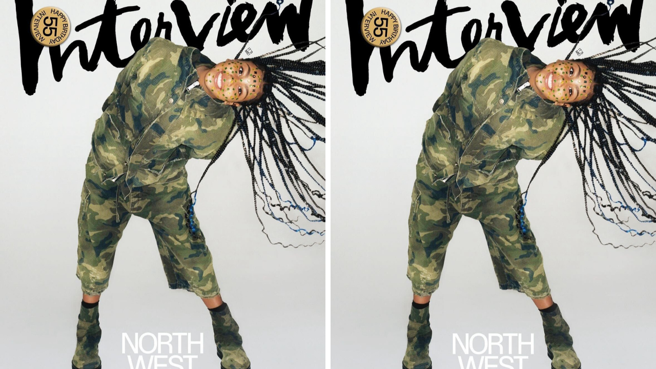 North West, North West Interview Magazine, North West paparazzi theGrio.com