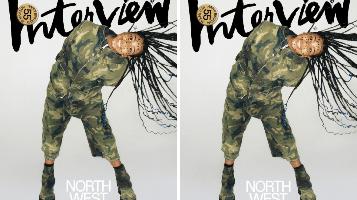 North West, North West Interview Magazine, North West paparazzi theGrio.com