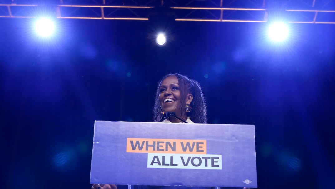 Michelle Obama campaigns for Kamala Harris in Georgia, theGrio.com