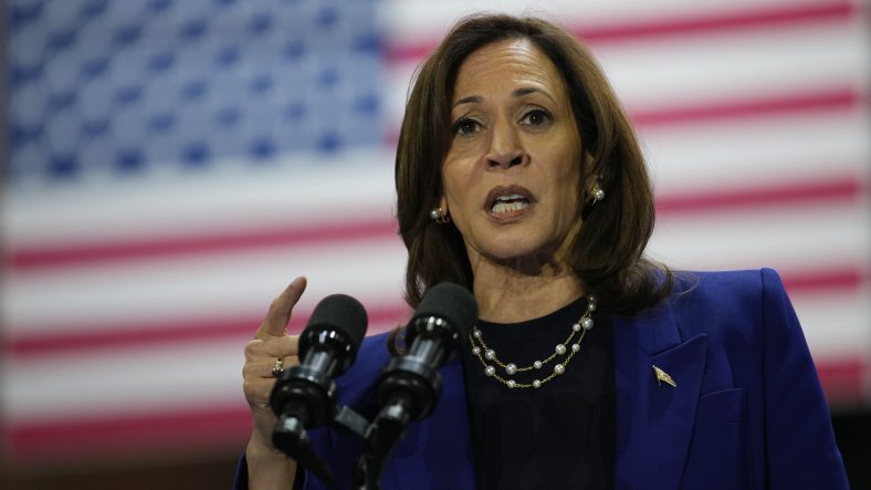 Kamala Harris, Donald Trump, Kamala Harris Donald Trump, Donald Trump and women, Donald Trump comments on women, Donald Trump on reproductive rights, Kamala Harris on reproductive rights, 2024 election, 2024 presidential campaign, Kamala Harris campaign, theGrio.com