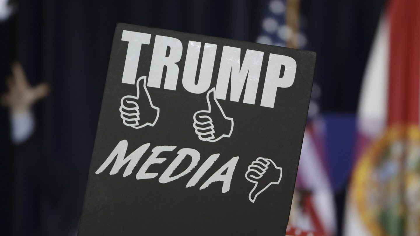 Donald Trump, Trump administration, Trump and media, Trump and journalists, theGrio.com