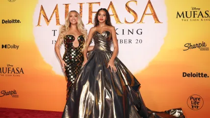 Jay-Z and Beyoncé join Blue Ivy on the red carpet of ‘Mufasa: The Lion King’ premiere