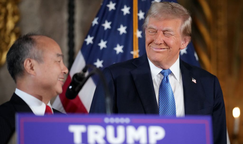 Donald Trump, Masayoshi Son, SoftBank, theGrio.com