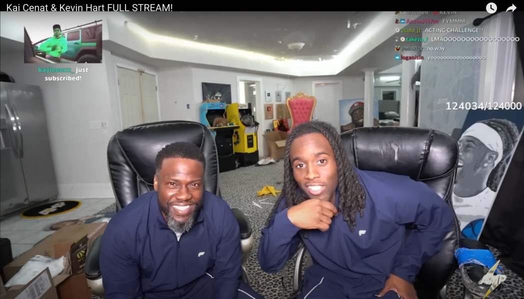 Kevin Hart Kai Cenat, What is Twitch, Kai Cenat Twitch, celebrities Kai Cenat Twitch
theGrio.com