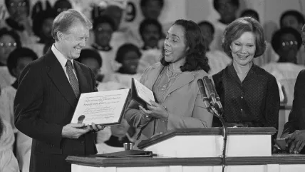 Jimmy Carter’s life intersected with slavery’s legacy. His record on Civil Rights is complicated