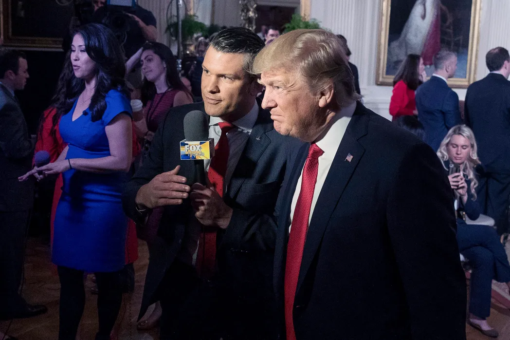 Pete Hegseth and Donald Trump, thegrio.com, Pete Hegseth confirmation hearing