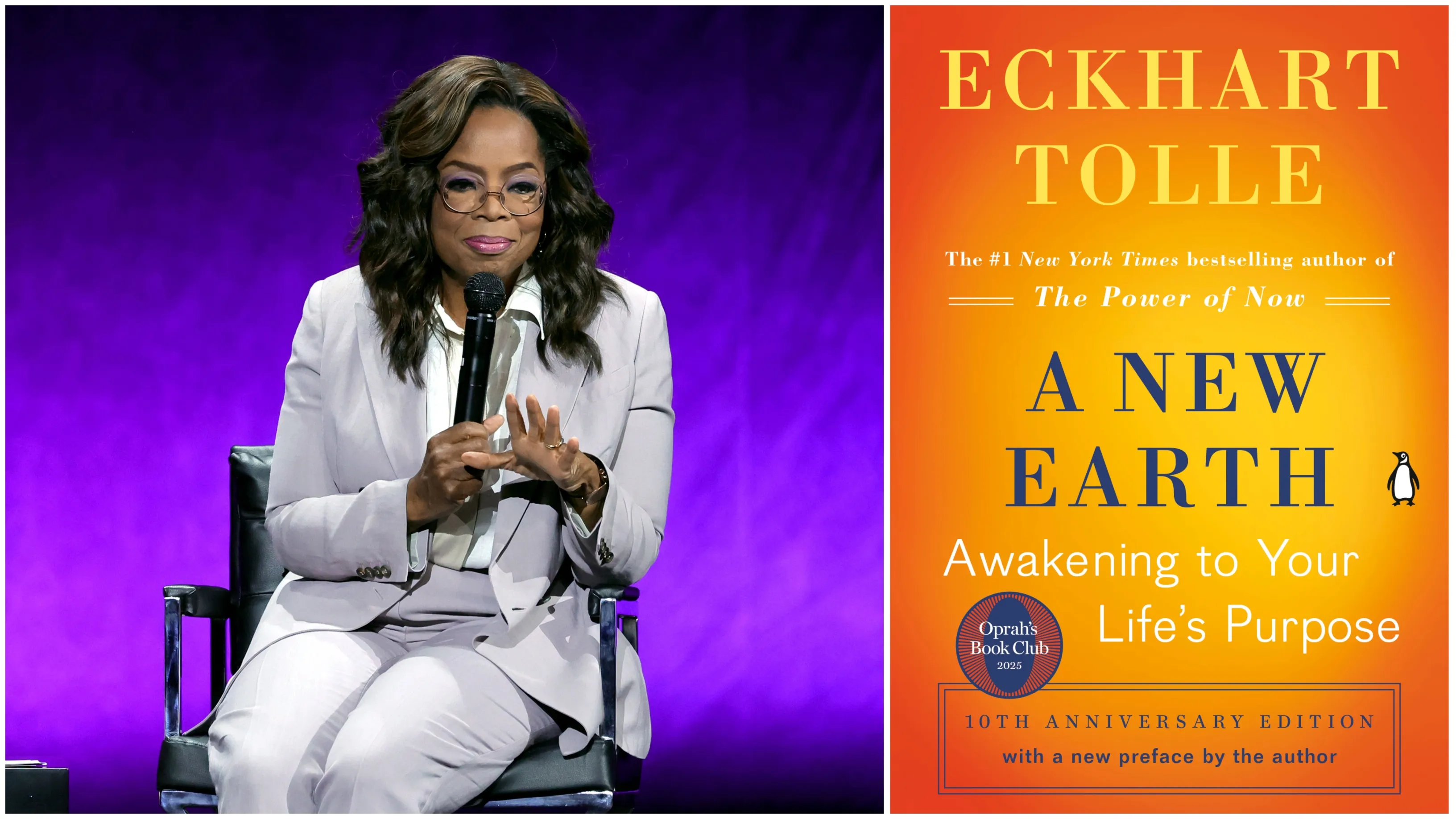 Oprah's Book Club, Oprah A New Earth, Oprah Eckhart Tolle, theGrio.com