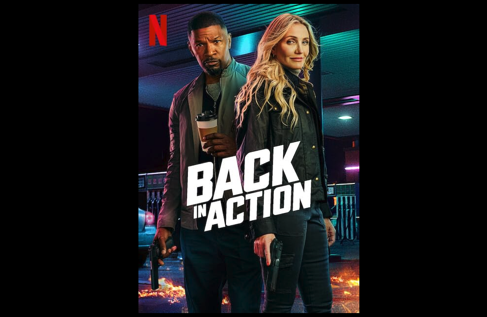 Back in Action movie poster, Jamie Foxx, Cameron Diaz