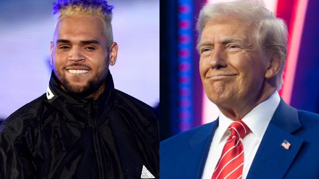 chris brown donald trump