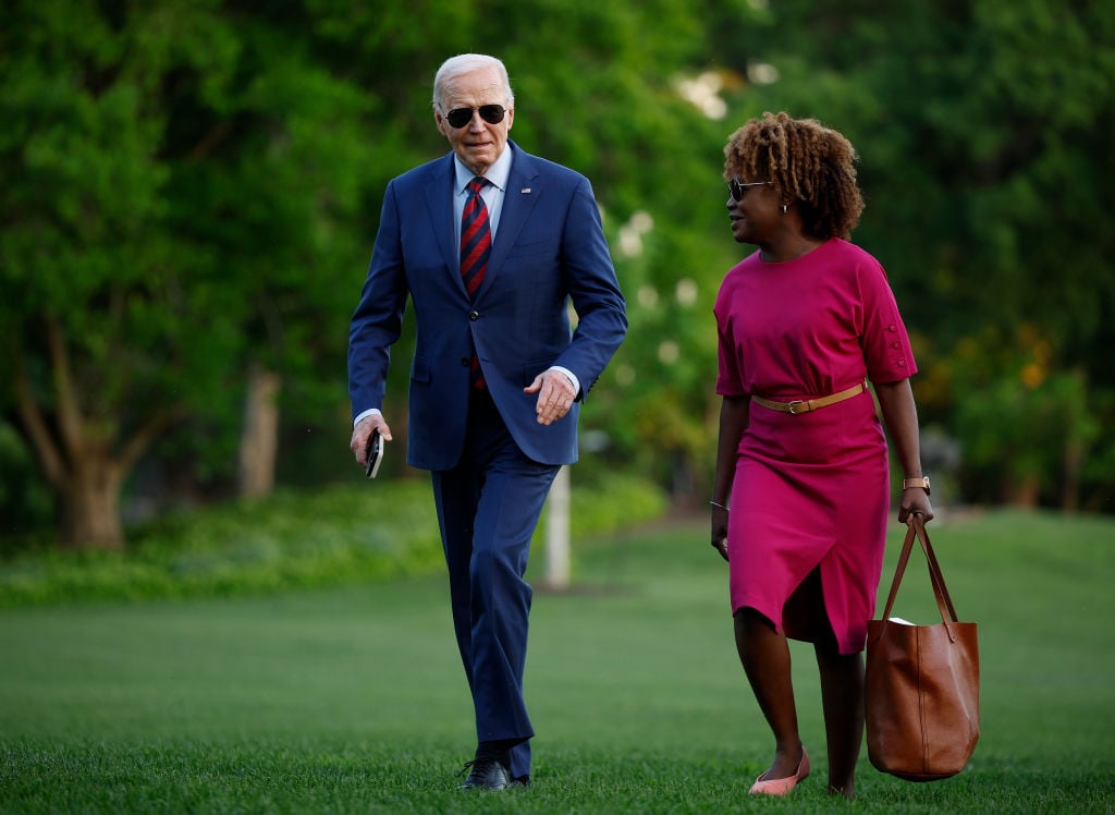 Joe Biden, Karine-Jean-Pierre, theGrio.com