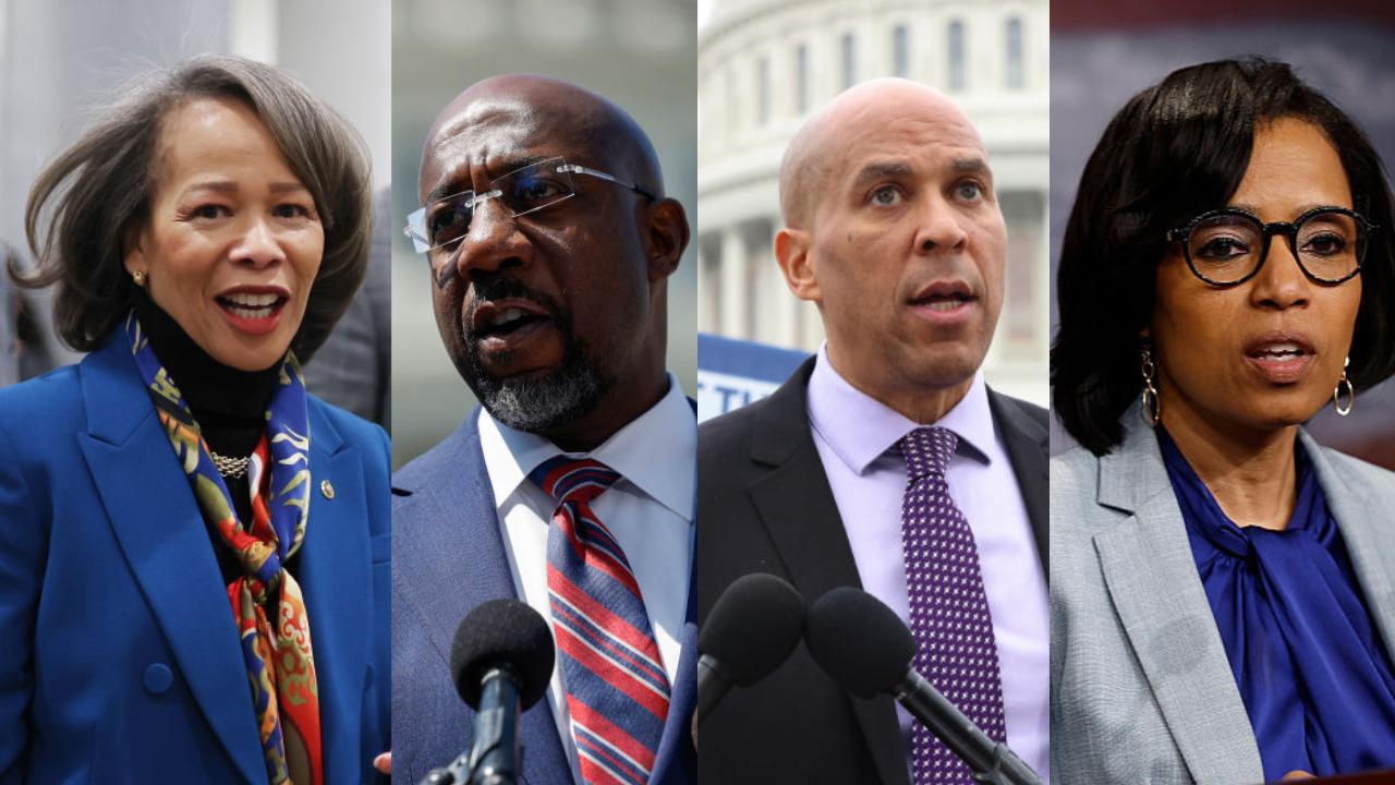 Lisa Blunt Rochester, Raphael Warnock, Cory Booker, Angela Alsobrooks, theGrio.com