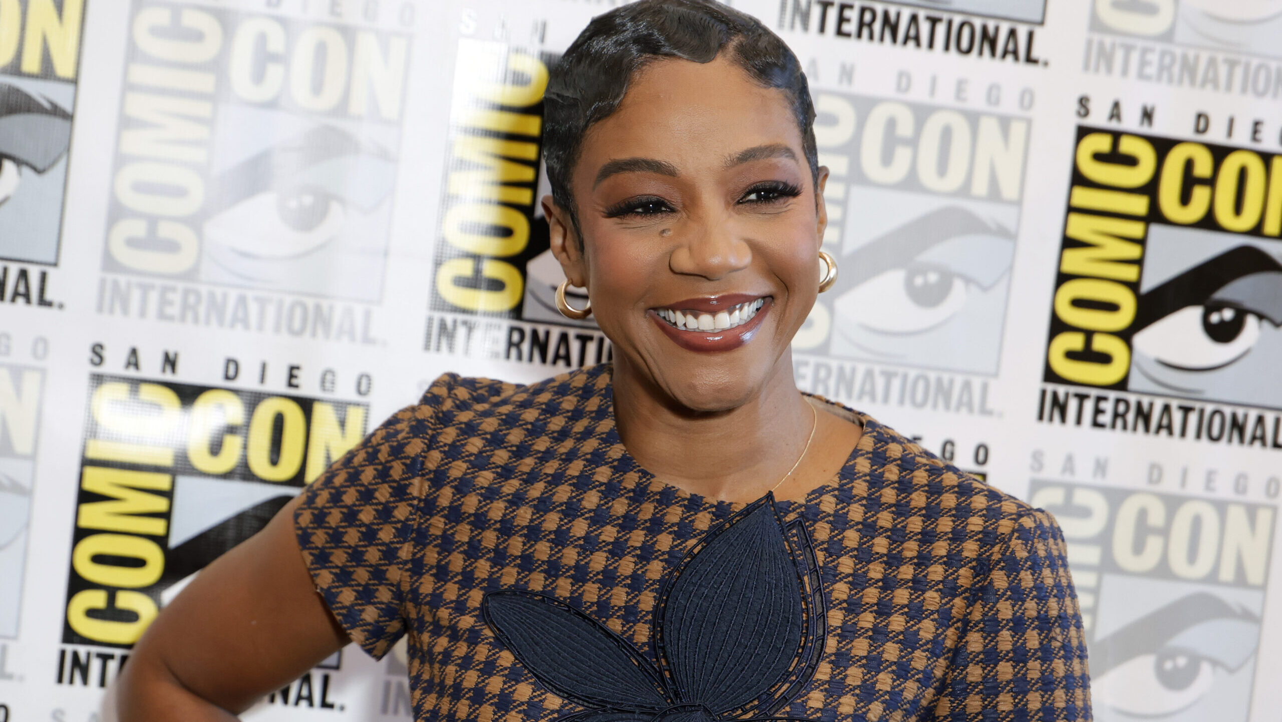 Tiffany Haddish clears up the speculation she had a secret baby while guest hosting ‘Jimmy Kimmel Live’